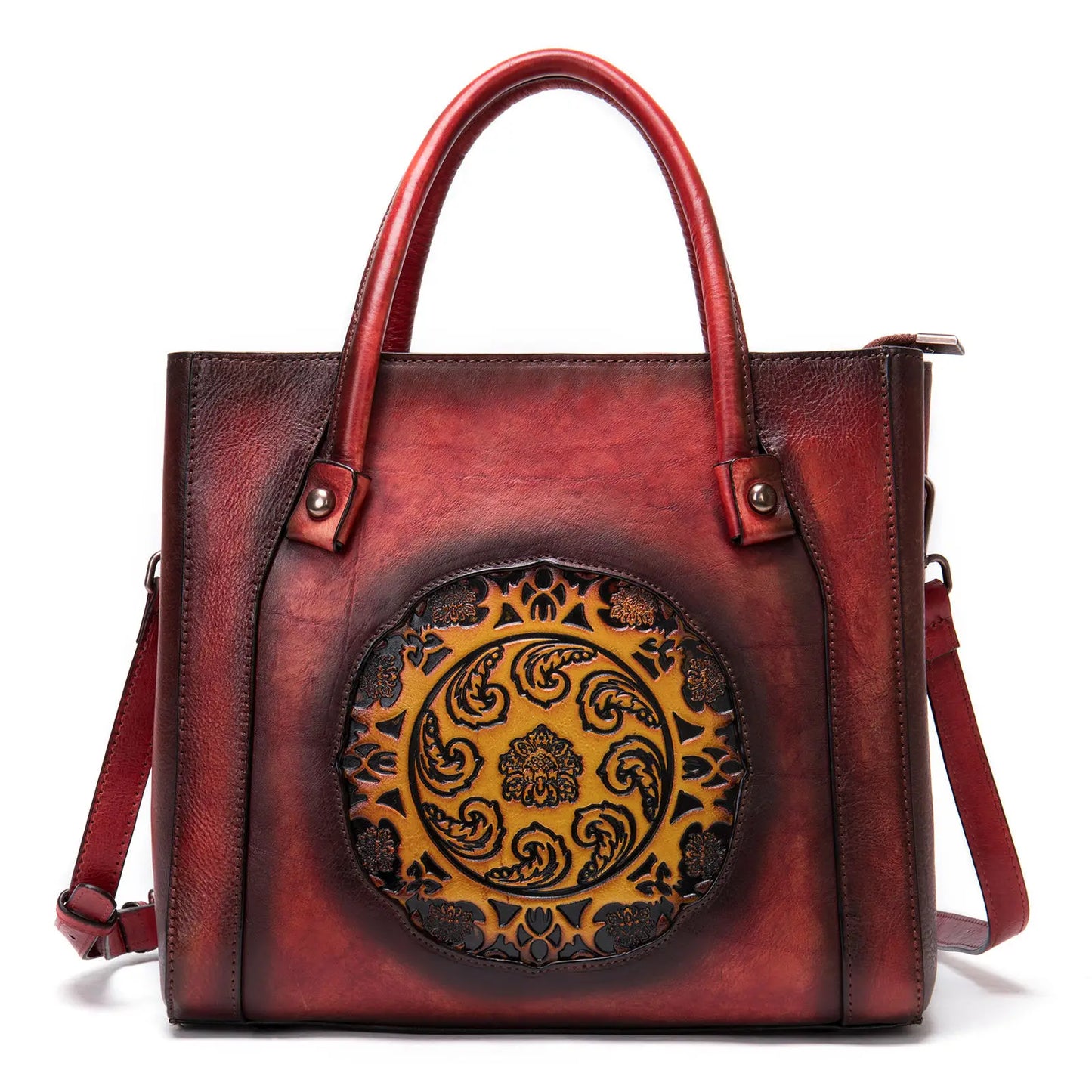 Marrant B255 Elegant Vintage Genuine Leather Bag Handbag Bags Women Handbags Ladies Luxury Handbags for Women Genuine Leather