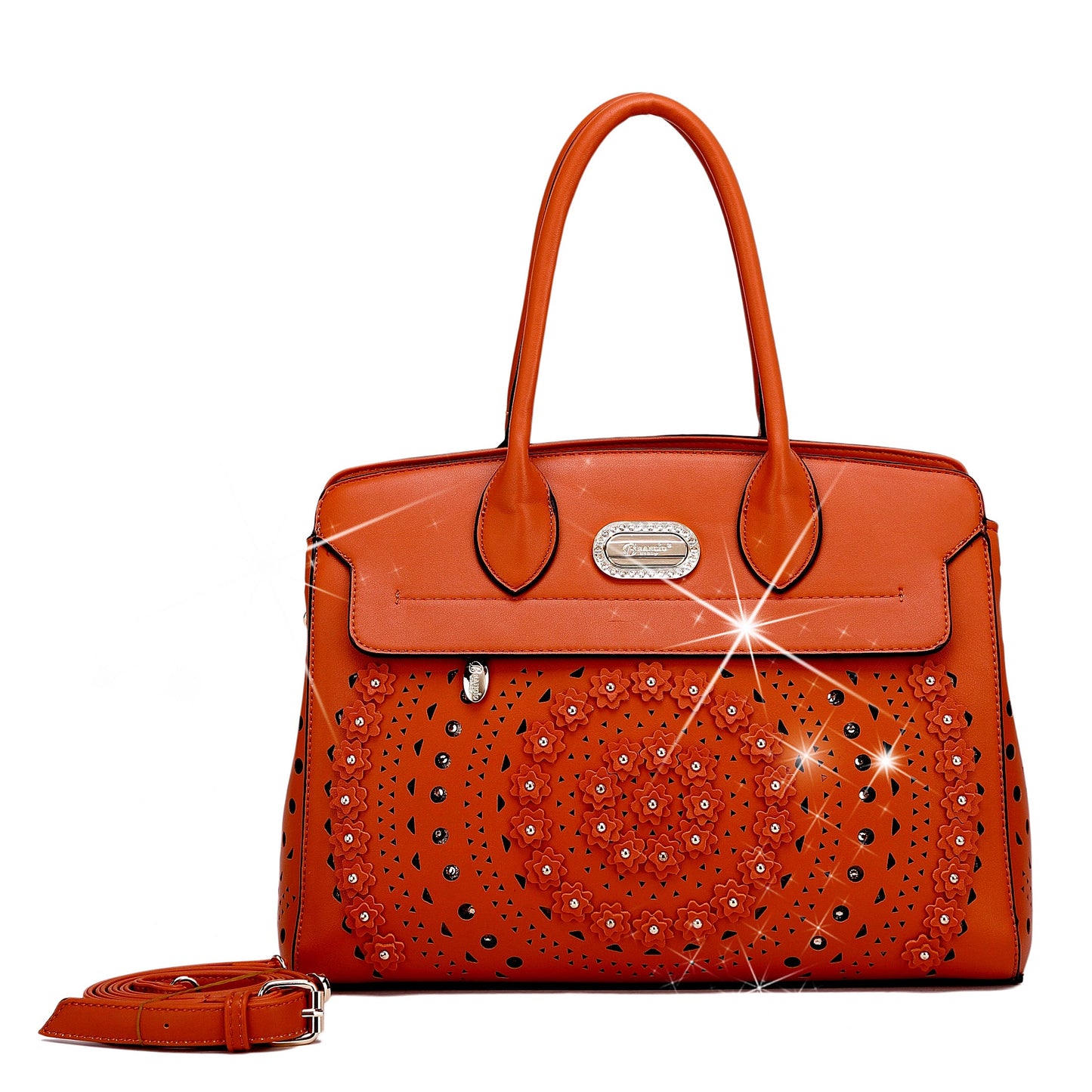 Brangio Golden Blossom Tote Bag