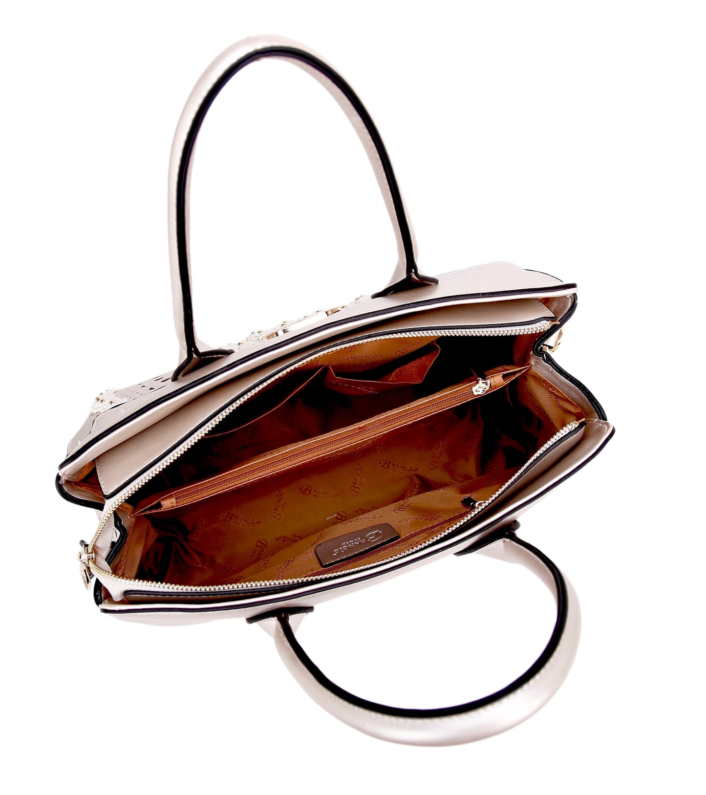 Brangio Golden Blossom Tote Bag