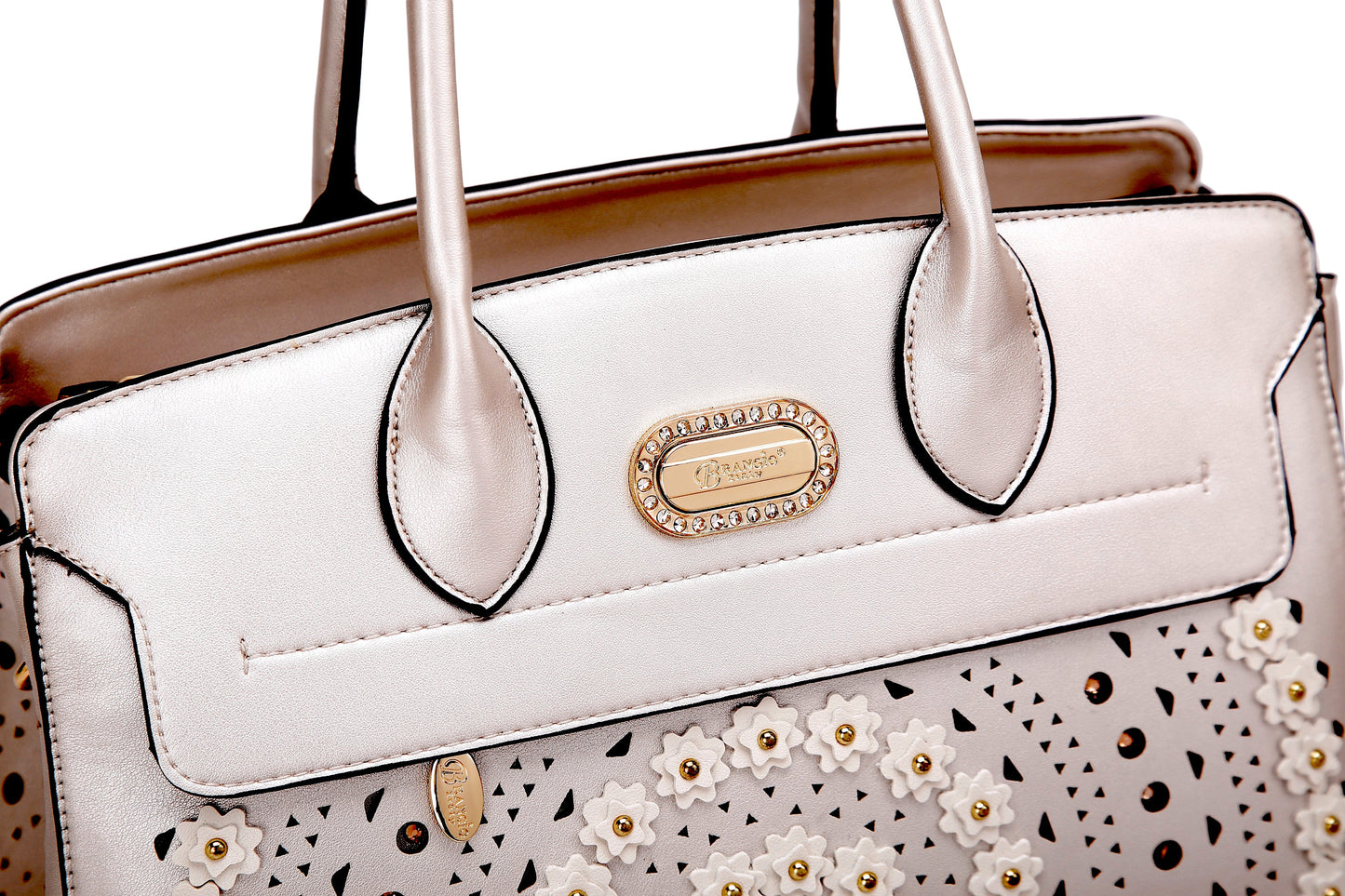 Brangio Golden Blossom Tote Bag