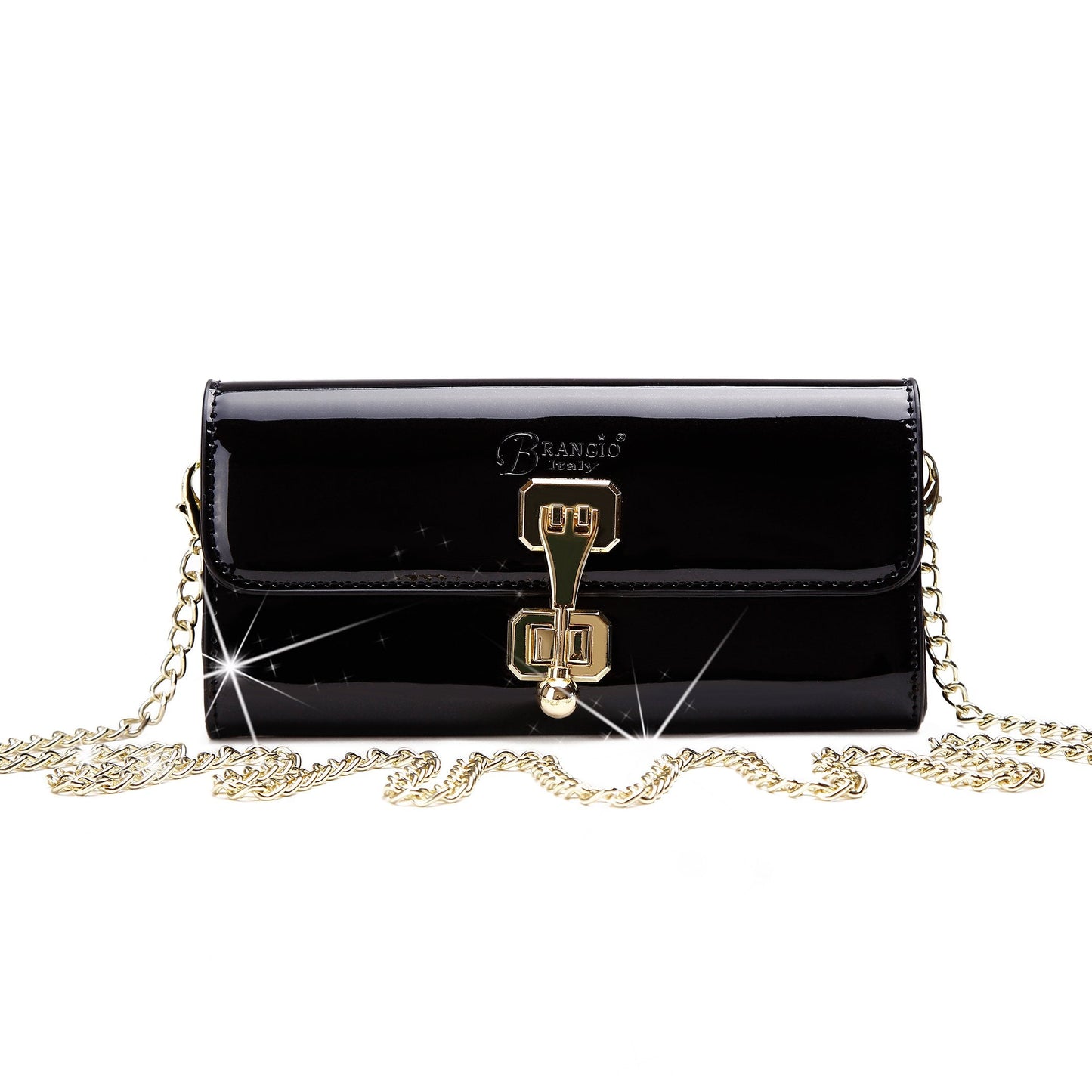 Brangio Luxurious Patent Handbag