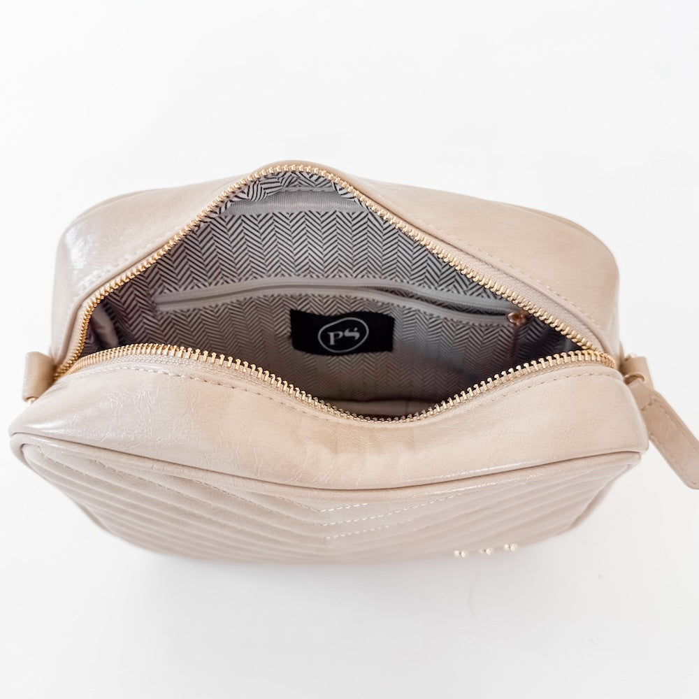 Pretty Simple Coco Quilted Camera Crossbody Bag