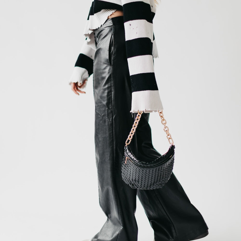 Pretty Simple Bold Metal Chain Shoulder Strap