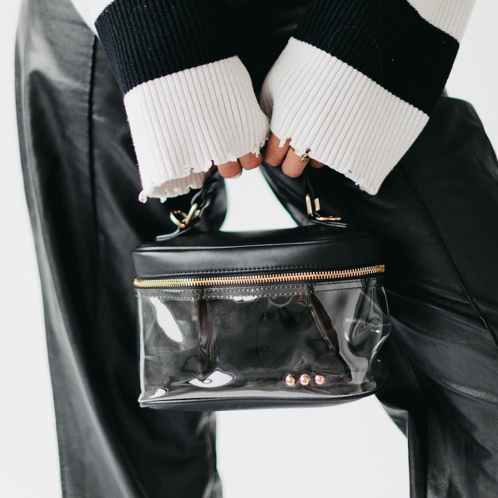 Pretty Simple Carissa Clear Crossbody