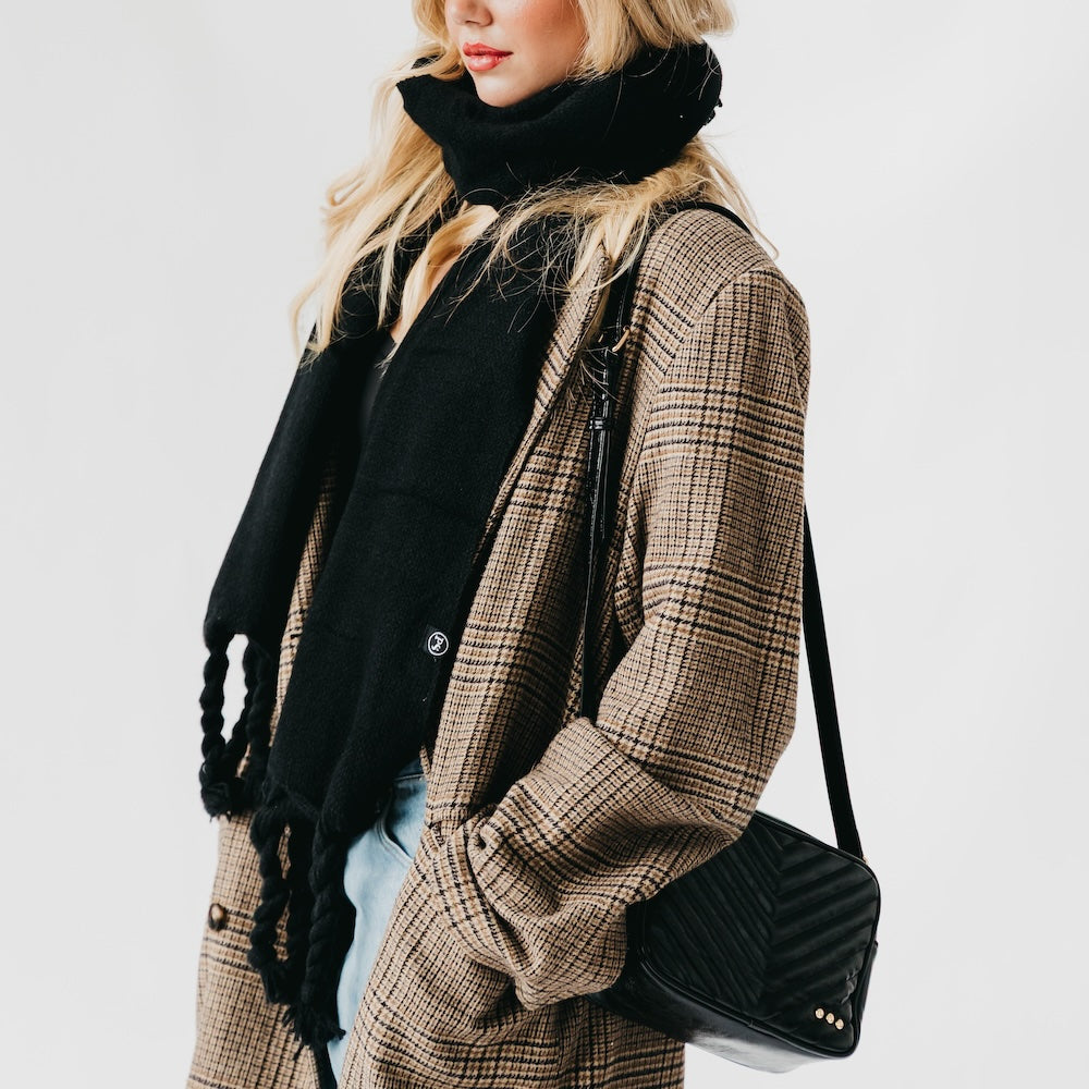 Pretty Simple Coco Quilted Camera Crossbody Bag