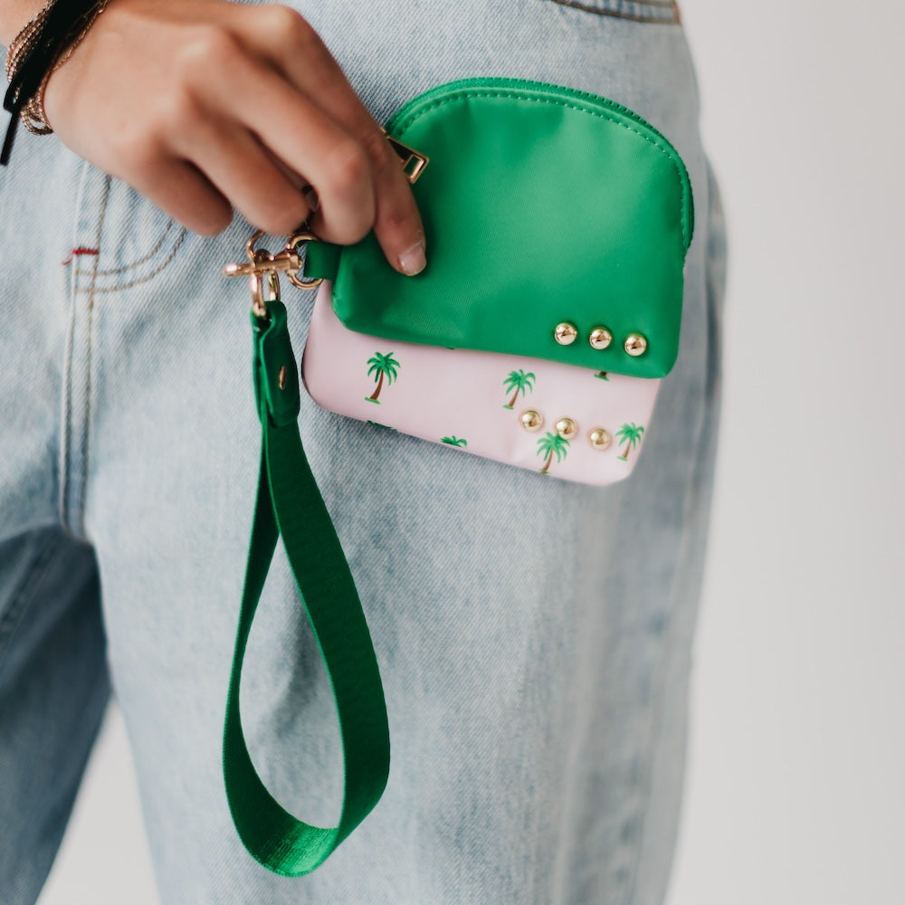 Pretty Simple  Summer Spritz Dual Pouch Wristlet