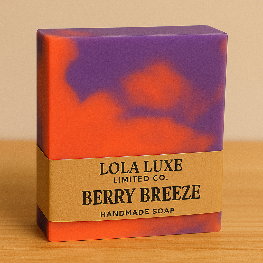 Berry Breeze- Mixed Berry Scented Handmade Soap