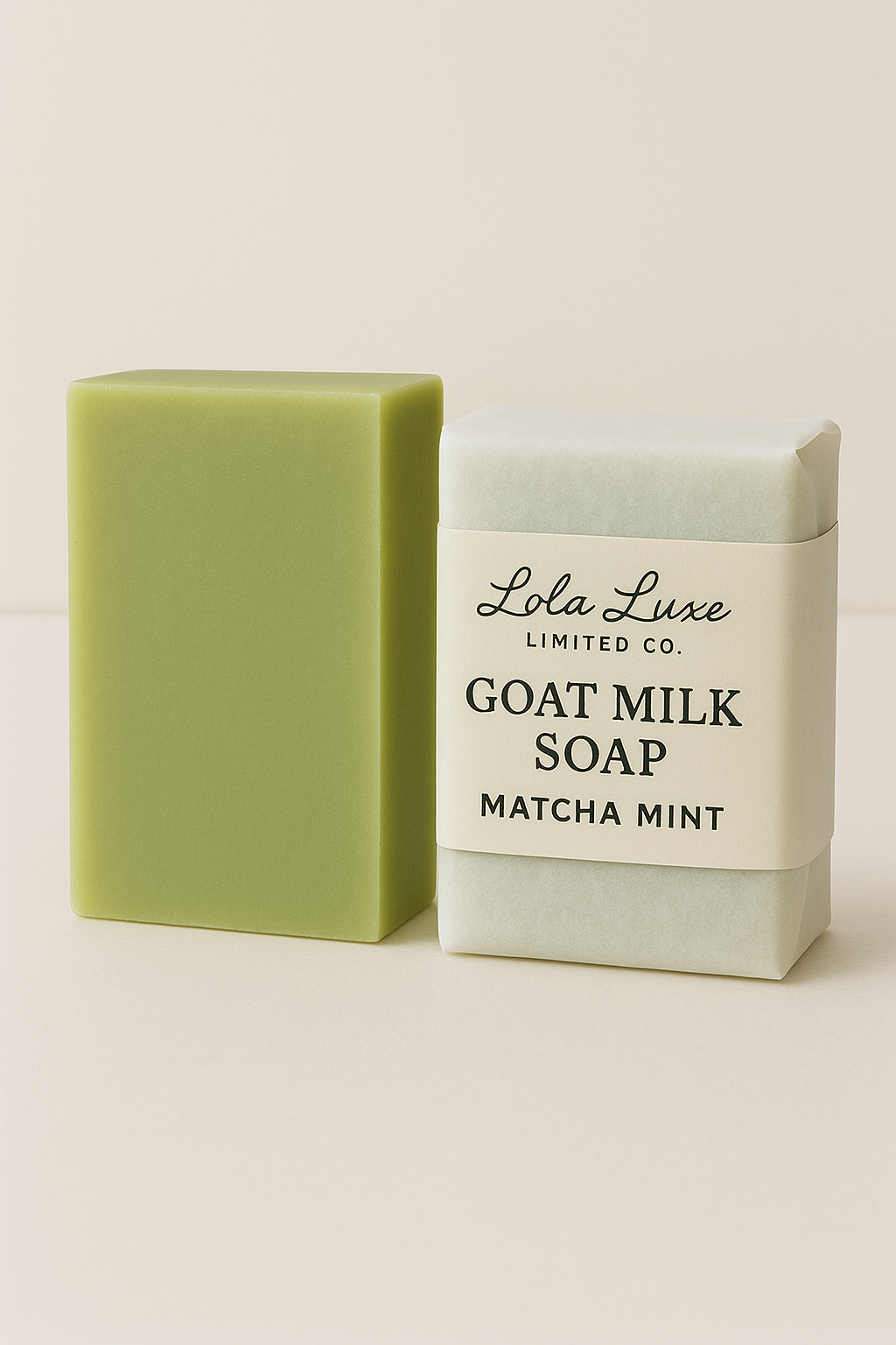 Matcha Mint Goat Milk Soap – Refreshing Handmade Bar With Peppermint & Antioxidants