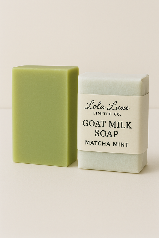 Matcha Mint Goat Milk Soap – Refreshing Handmade Bar With Peppermint & Antioxidants