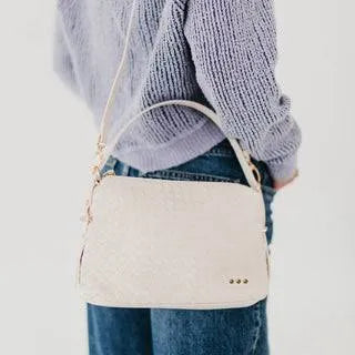 Pretty Simple Harper Hobo Slouchy Woven Shoulder Bag