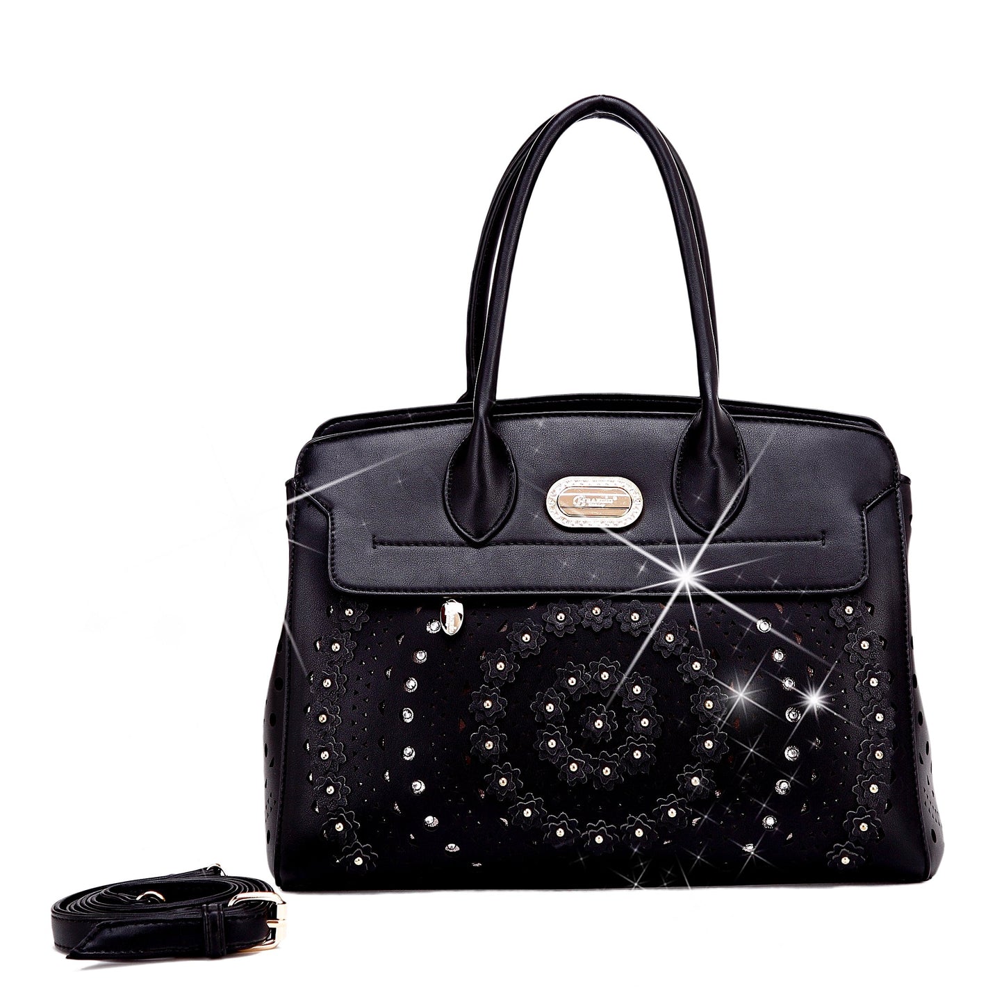 Brangio Golden Blossom Tote Bag