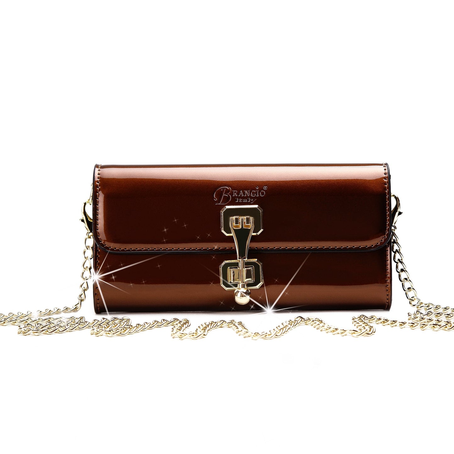 Brangio Luxurious Patent Handbag