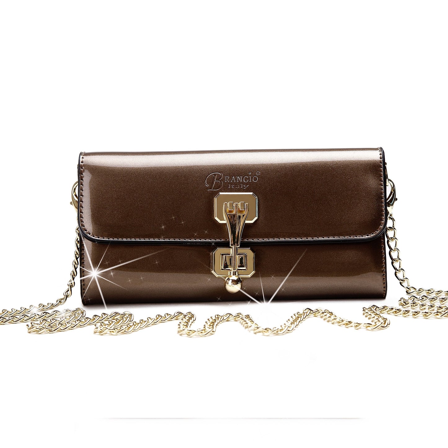 Brangio Luxurious Patent Handbag