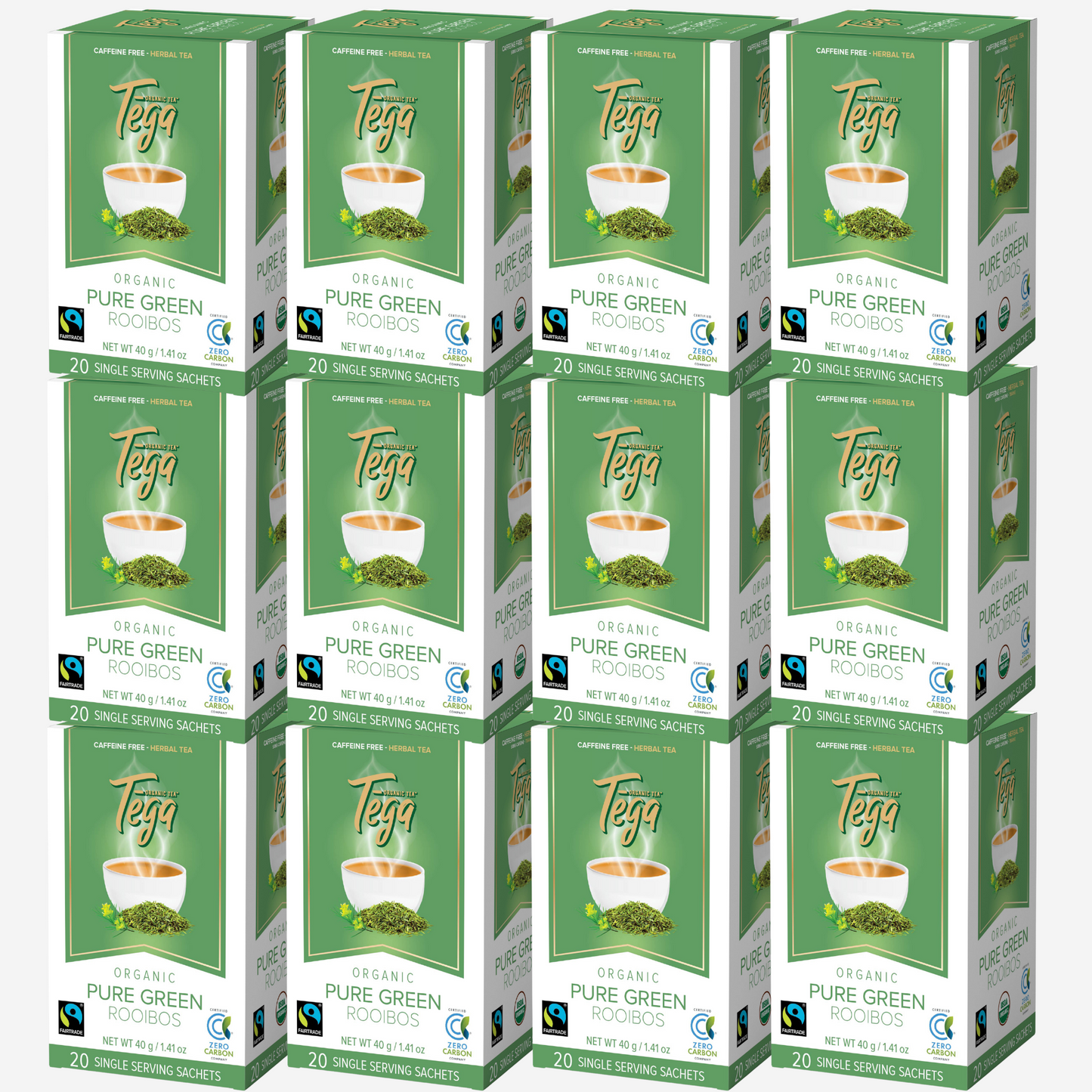 Green Rooibos Organic Fairtrade 20ct