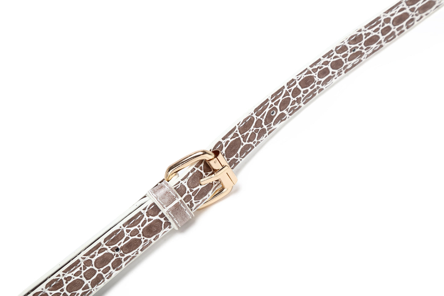 Brangio Croc-Embossed Crossbody Bag
