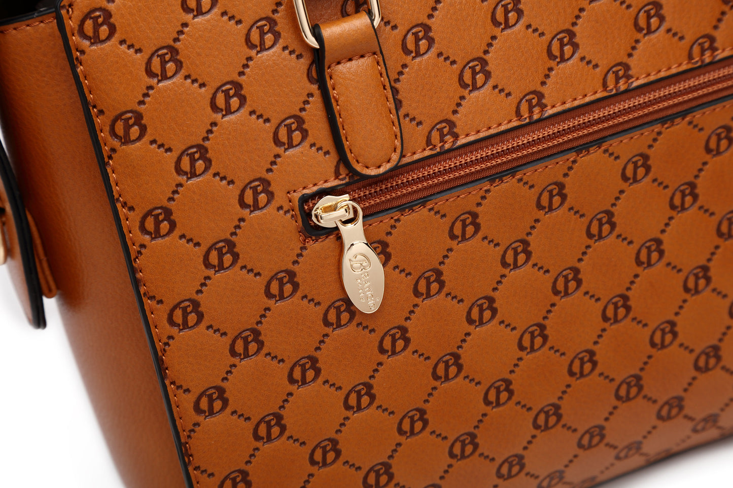 Millionaire Double Layer Crystal Vegan Leather Bag + Wallet Set