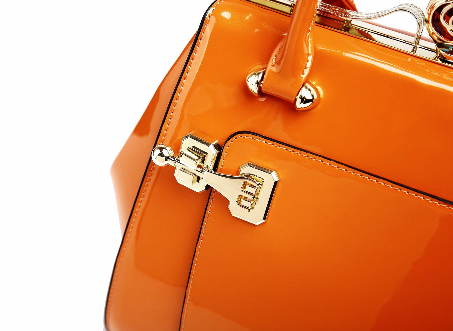 Brangio Luxurious Patent Handbag