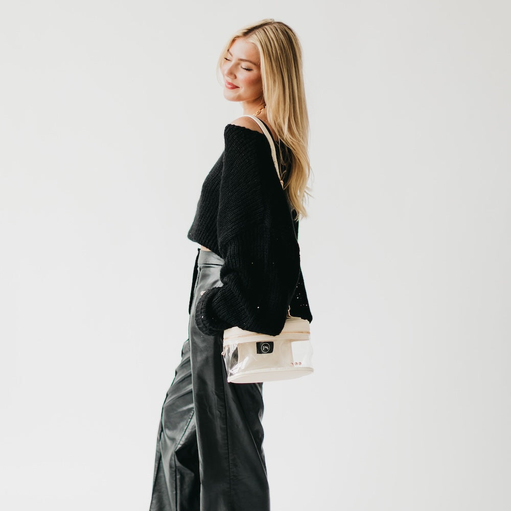 Pretty Simple  Carissa Clear Crossbody