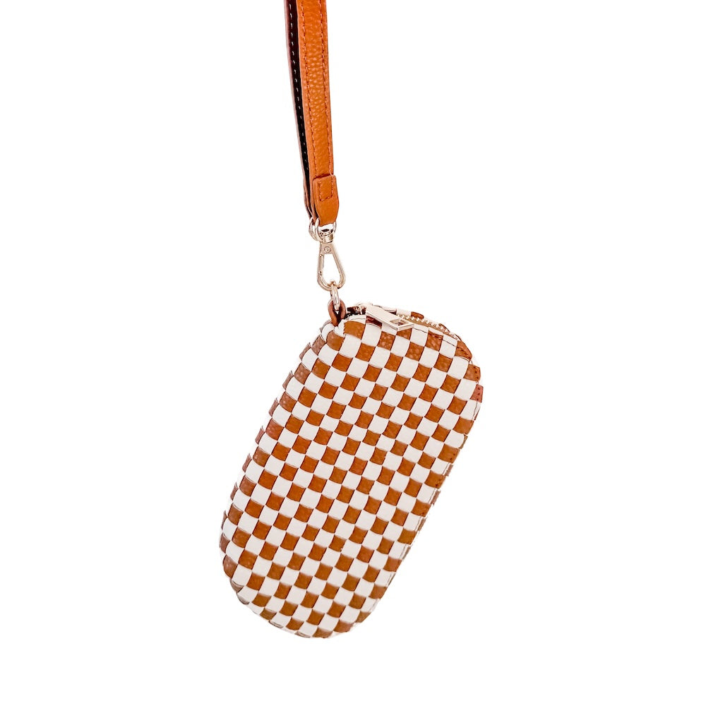 Pretty Simple Dylan Woven Sunglass Case Wristlet