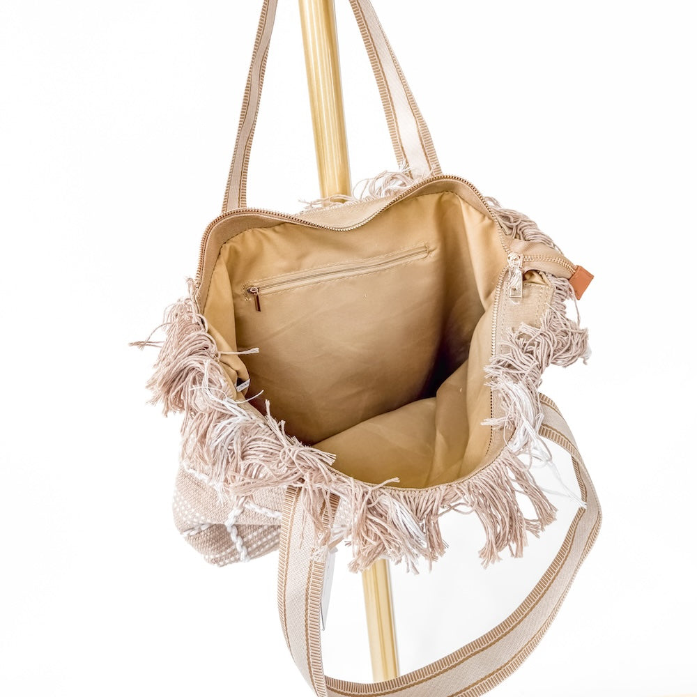 Pretty Simple  Fae Fringe Tote Bag