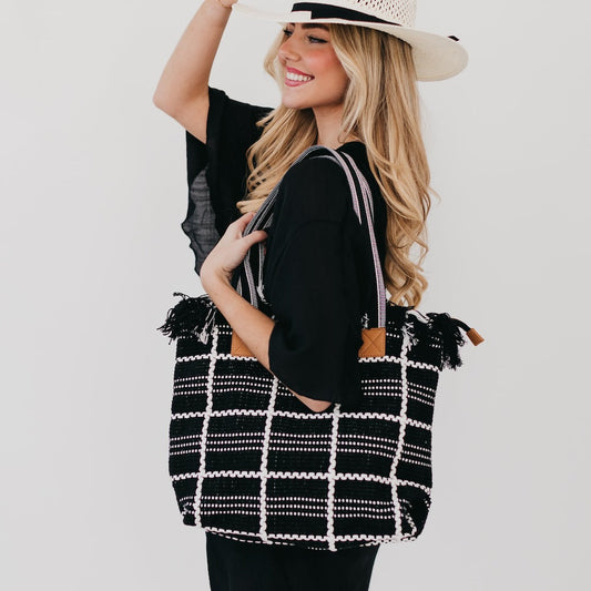 Pretty Simple  Fae Fringe Tote Bag