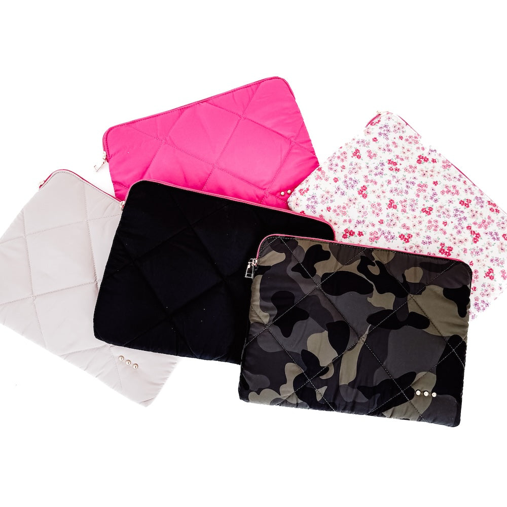 Pretty Simple  Palmer Puffer Laptop Sleeve