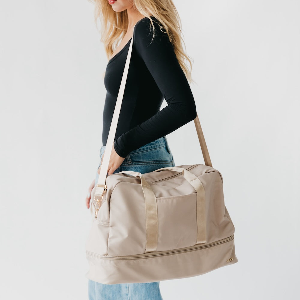 Pretty Simple  Nissa Nylon Weekender Bag