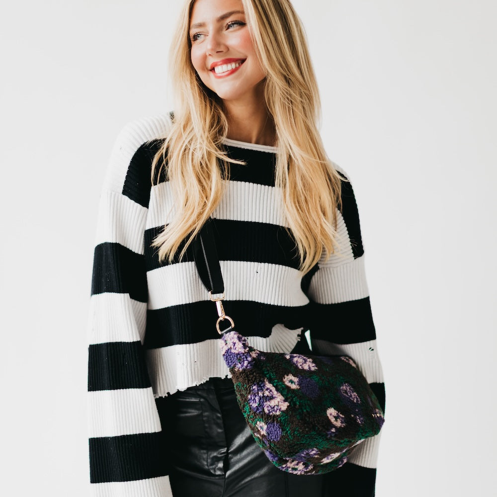 Pretty Simple  Shirley Sherpa Crossbody Bag
