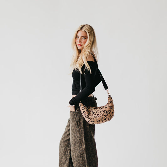 Pretty Simple  Shirley Sherpa Crossbody Bag